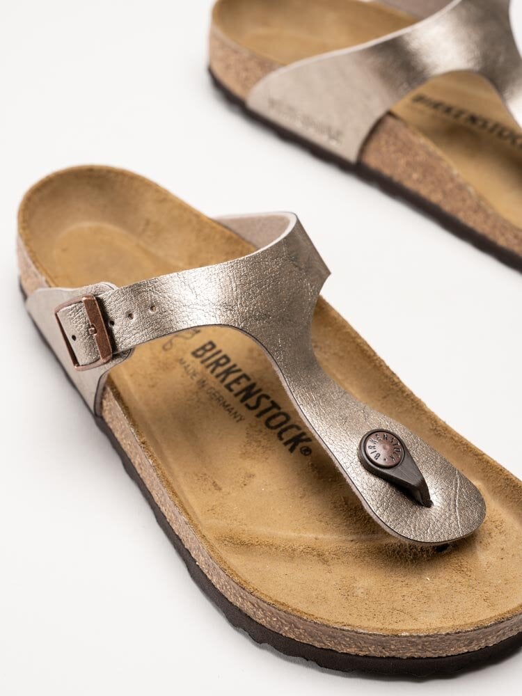 Birkenstock - Gizeh regular - Guldiga slip n sandaler