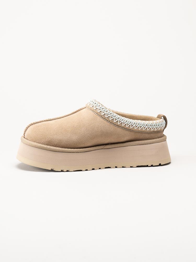 UGG - W Tazz - Beige tofflor i mocka