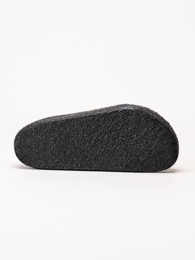 Birkenstock - Zermatt Wool Felt - Mörkgrå slip in ulltofflor