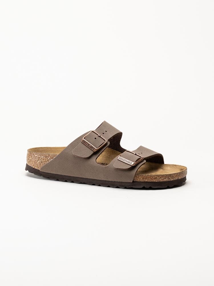 Birkenstock - Arizona Narrow - Bruna slip in sandaler med smal läst