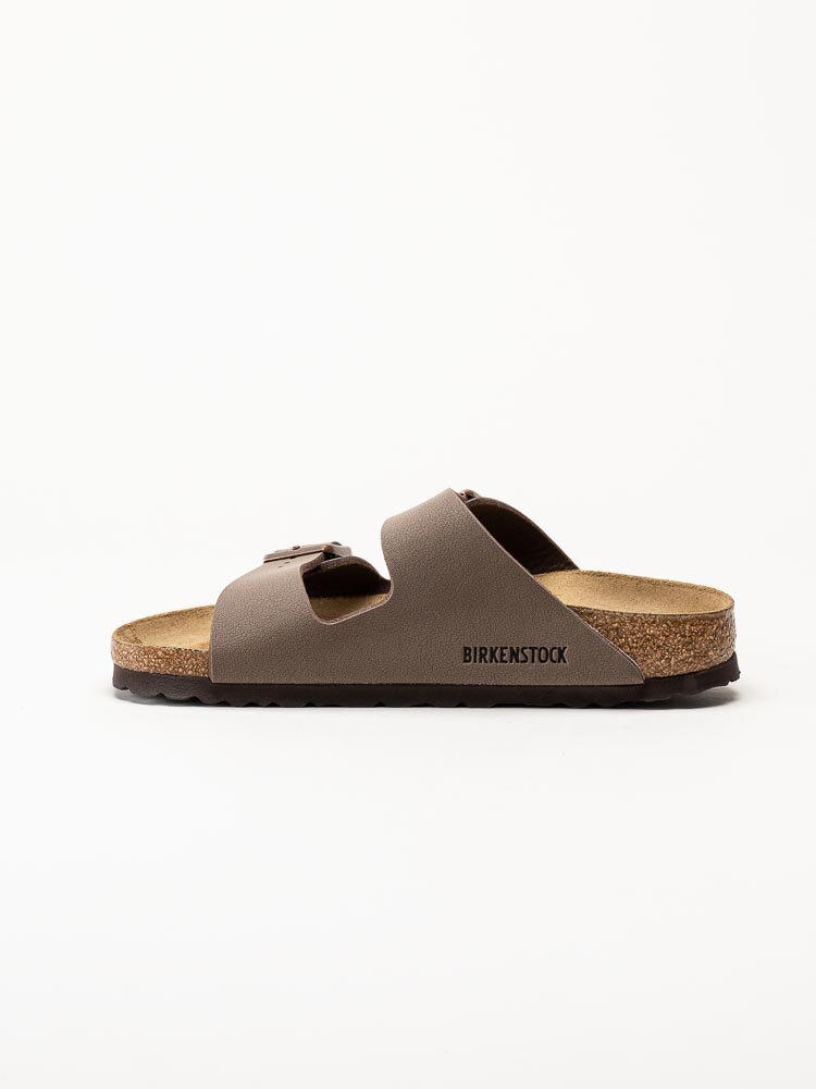 Birkenstock - Arizona Narrow - Bruna slip in sandaler med smal läst