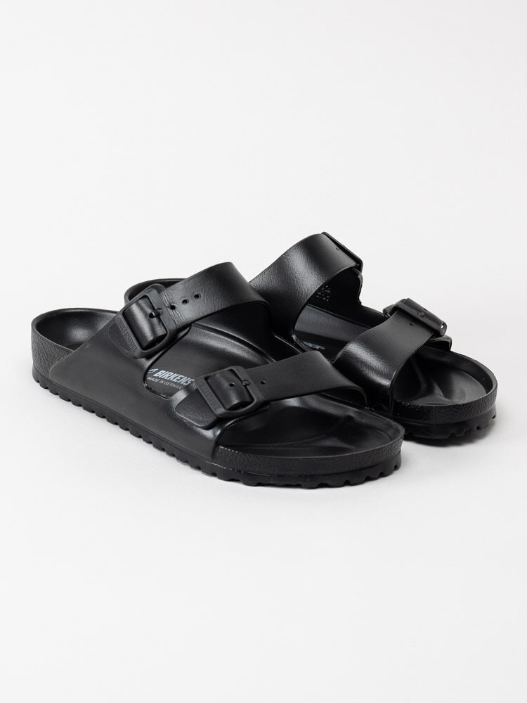 Birkenstock - Arizona Essentials EVA - Svarta slip-in sandaler i EVA