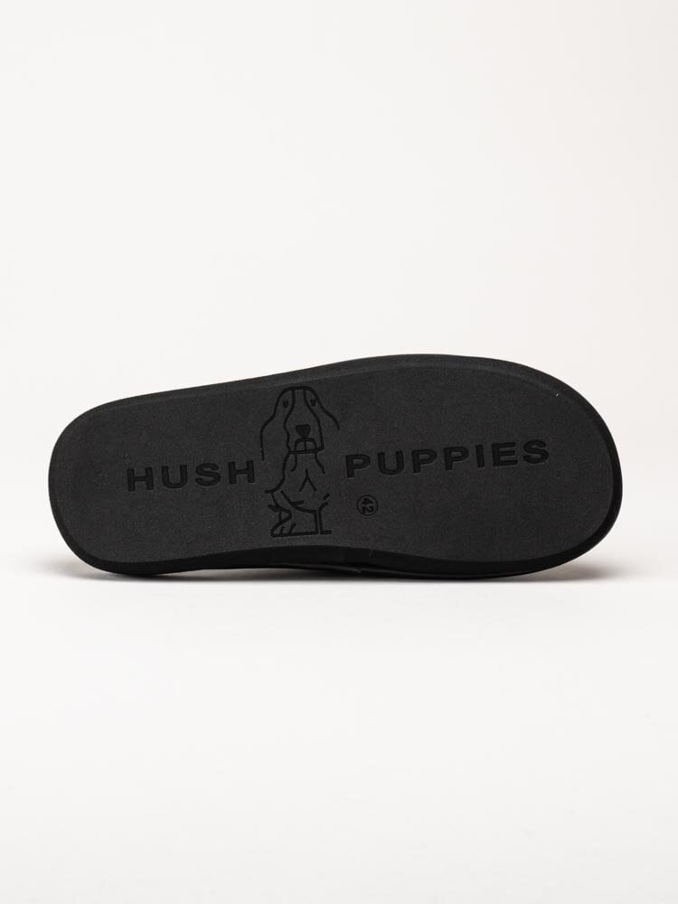 Hush Puppies - Manuel - Grå slip in filt-tofflor