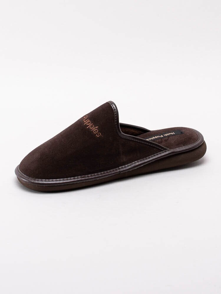 Hush Puppies - Marco - Mörkbruna slip in tofflor