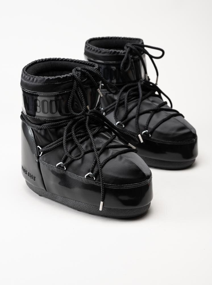 Moon Boot - Icon Low Glan - Svarta vinterboots