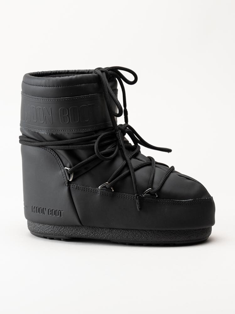 Moon Boot - Icon Low Rubber - Svarta vinterboots