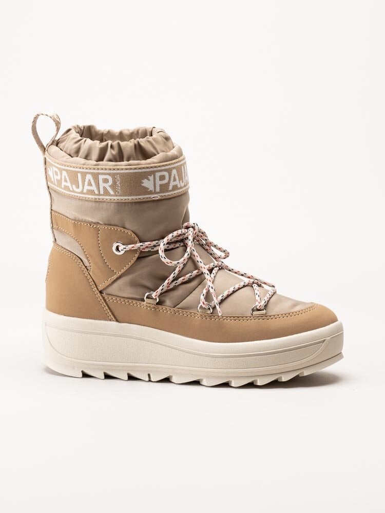 Pajar - Galaxy - Beige fodrade vinterboots