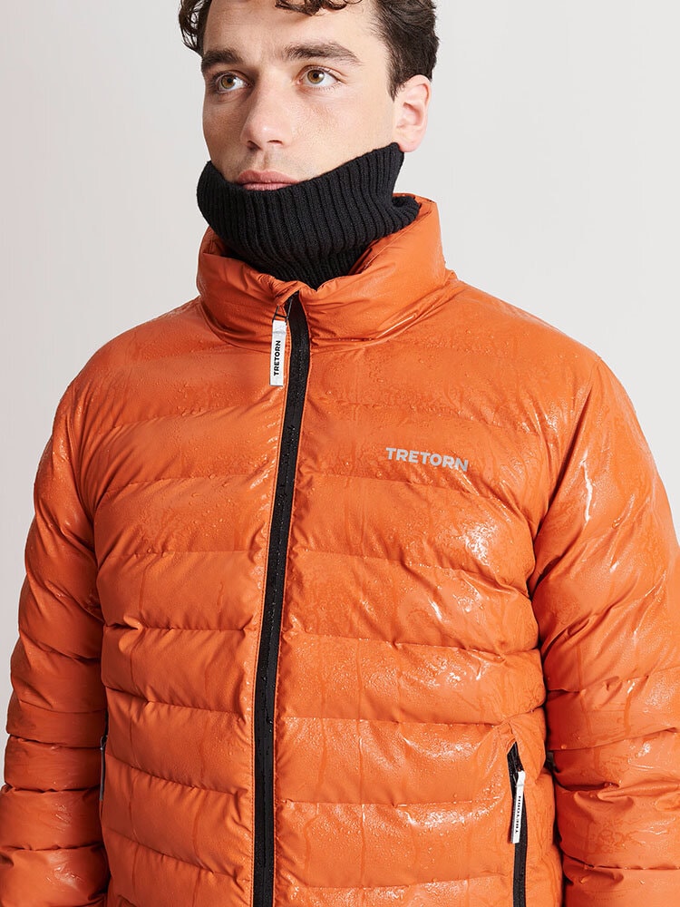 Tretorn - Basecamp PU Jacket Ms - Orange vattentät herrjacka