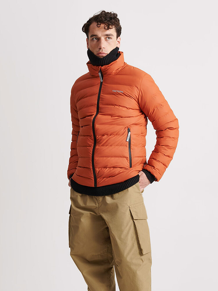 Tretorn - Basecamp PU Jacket Ms - Orange vattentät herrjacka