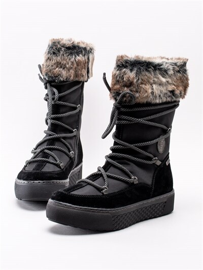 Bearpaw Desdemona WP Svarta vattentäta vinterstövlar Bearpaw Desdemona WP Svarta vattentäta vinterstövlar