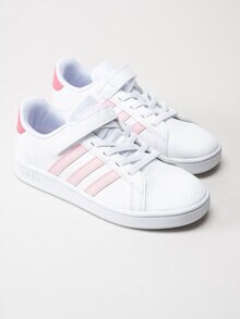 56221006-Adidas-Grand-Court-El-C-GX5747-FTWWHT-CLPINK-ROSTON-Vita-sneakers-med-rosa-stripes-6